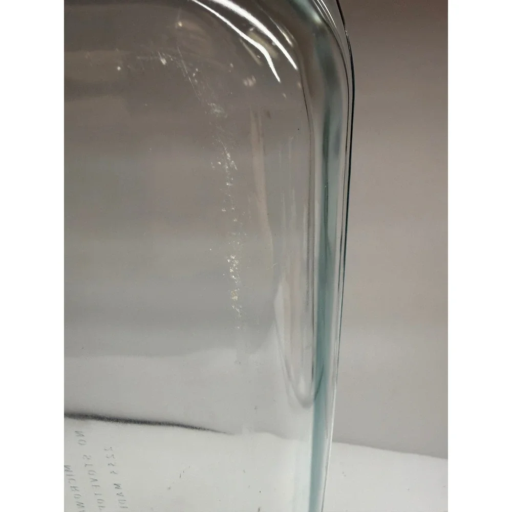 Pyrex 9x13 Glass Baking Dish 3 Quart Rectangular Roaster Casserole Pan 233 USA